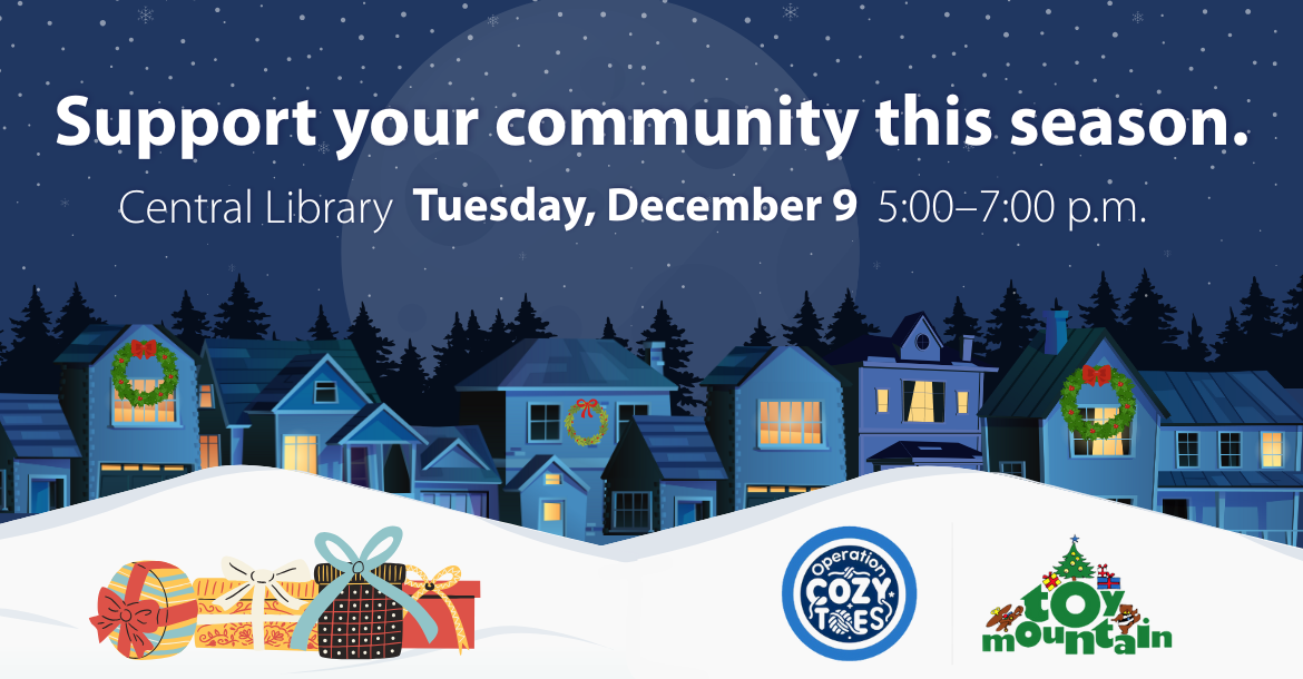 Christmas winter scene 